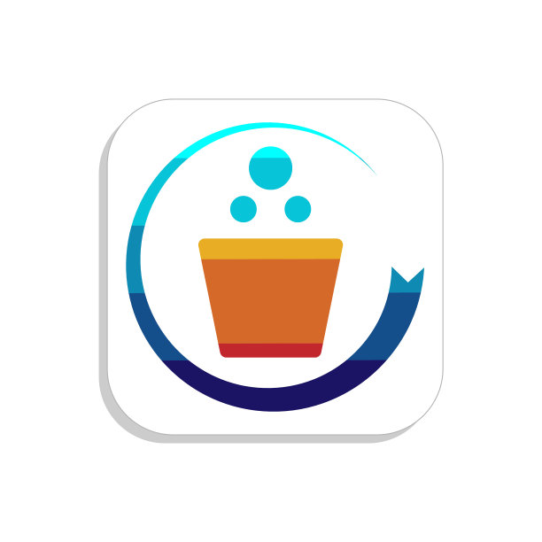 垃圾桶图标应用程序智能手机设计图片下载