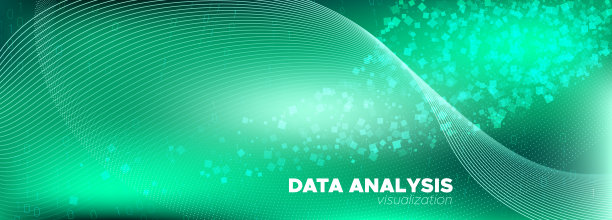 蓝色的技术模式。大数据分析。发光图片下载