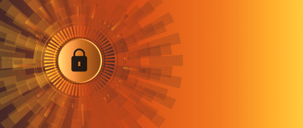 以互联网数字安全技术概念为商业背景。锁定电路板图片下载