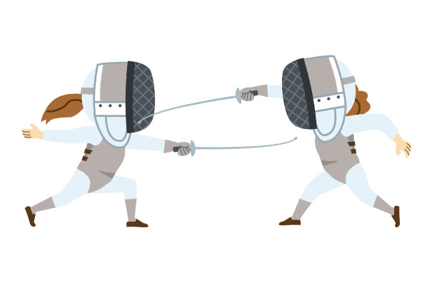 击剑女图片下载