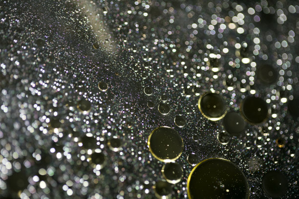 油泡水微距背景五千万像素高质量图片下载