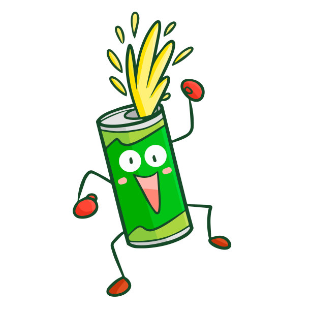 绿色的软饮料可以快乐的跳舞图片下载