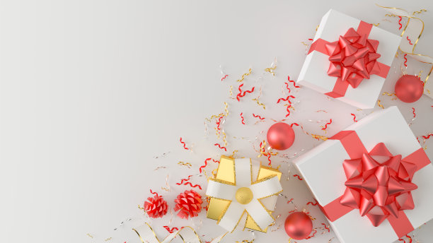 电子商务展示平台配圣诞树圣诞装饰图片下载