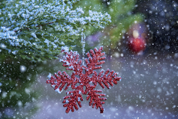 圣诞节和新年的背景。图片下载