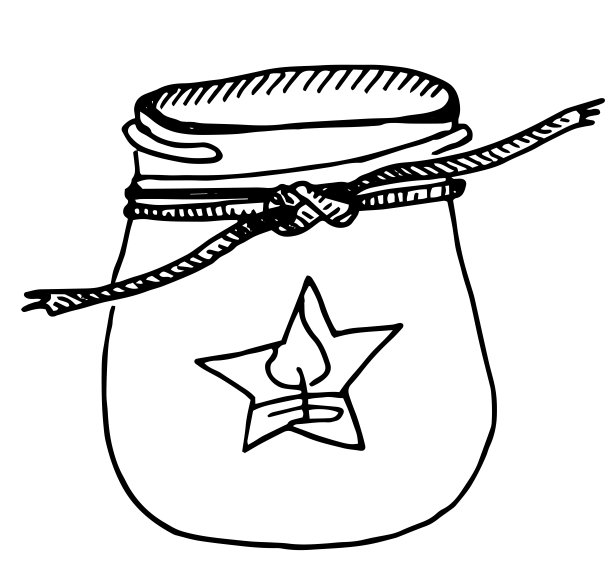 画圣诞符号线图形图片下载