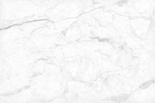 顶视图的白色灰色大理石纹理背景，天然瓷砖石材地板与无缝闪闪发光的图案的内部外观和设计陶瓷柜台。图片下载