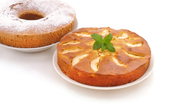 自制苹果派。图片下载