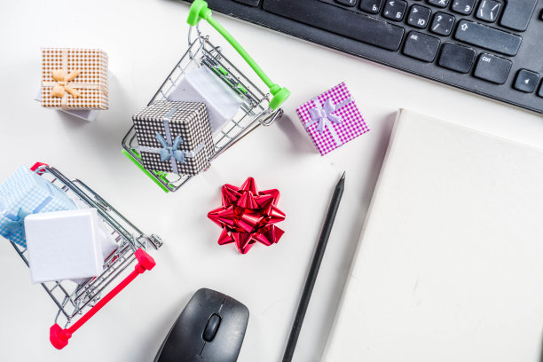 网络星期一，黑色星期五圣诞促销概念图片下载