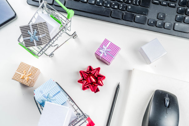 网络星期一，黑色星期五圣诞促销概念图片下载