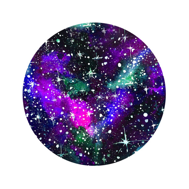 带有星星和行星的宇宙背景图片下载