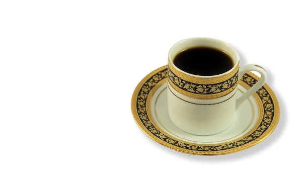 咖啡用陶瓷杯喝图片下载