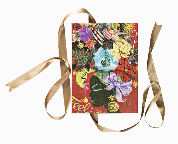 礼盒孤立在白色背景图片下载