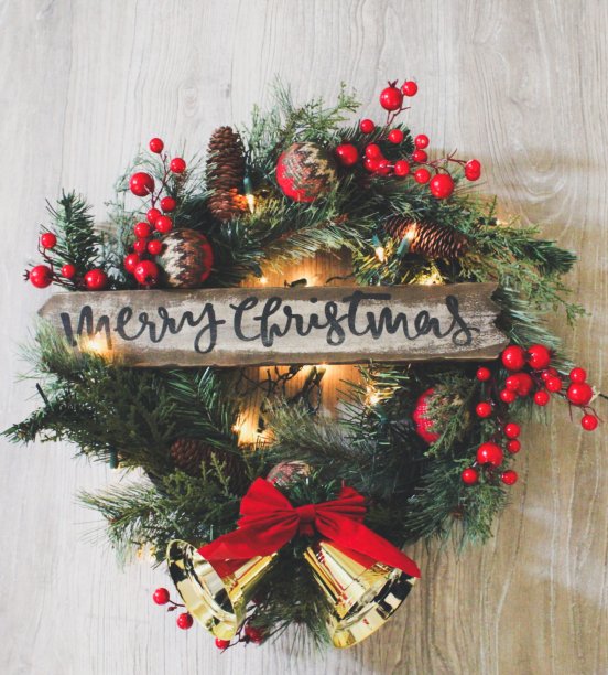 圣诞花环图片下载