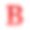字母B大写字母字母红色字体3d渲染插图符号字符文本图形在白色背景上切掉图片下载