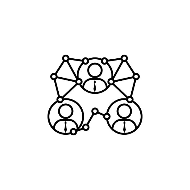 任务，员工，对话图标。团队协作元素的移动概念和web应用插图。细线图标用于网站设计和开发，应用程序开发图片下载