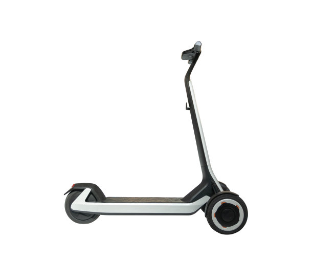 电动车孤立在白色背景图片下载