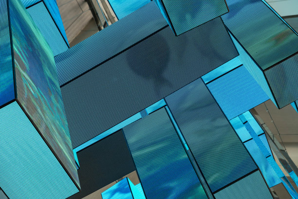 彩色的方块背景图片下载