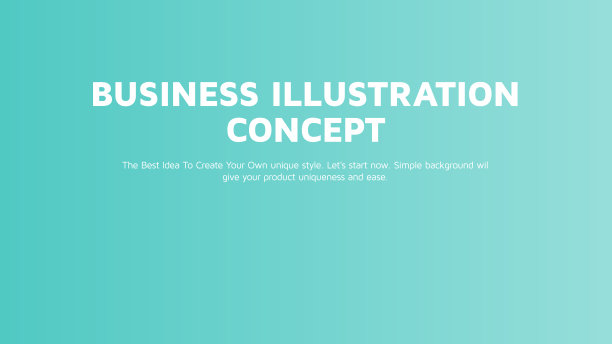 抽象矢量彩色梯度着陆页面模板图片下载