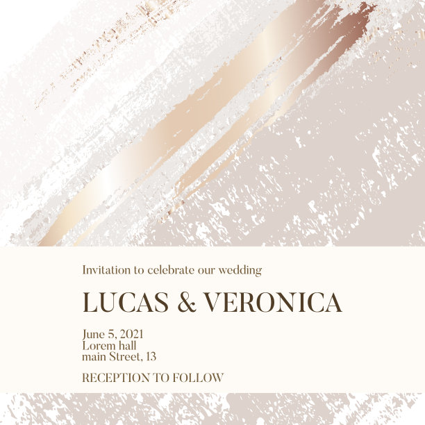 液体大理石纹理与波西米亚柔和的颜色金色形状。Vector豪华大理石婚礼贺卡在玫瑰金和灰色的颜色图片下载