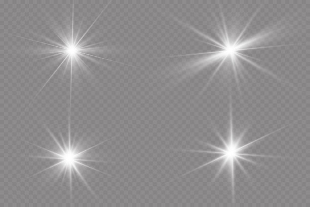 金色的灯光背景。圣诞灯的概念。矢量插图。发出光的效果。矢量插图。圣诞节的闪光。灰尘图片下载