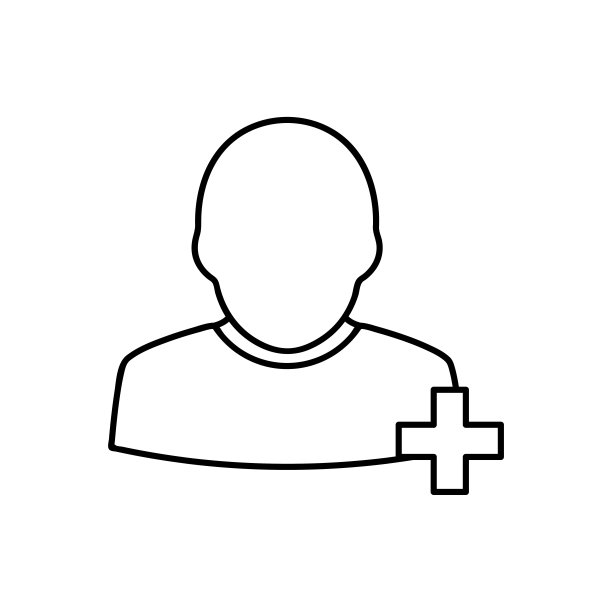 添加新用户帐户或添加新朋友线性矢量图标，适用于应用和网站图片下载