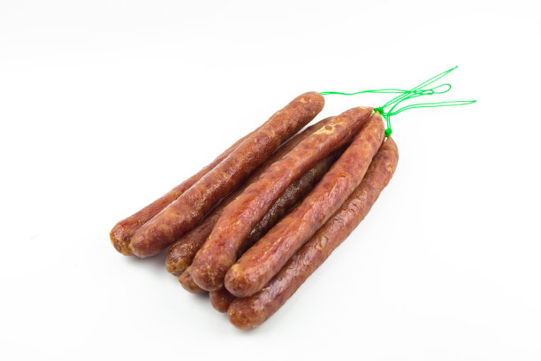 腊肠孤立图片下载