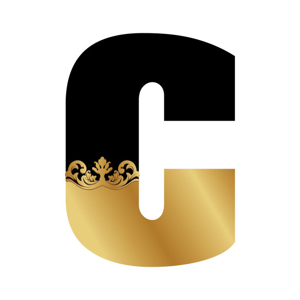 巴洛克式的字母c图片下载