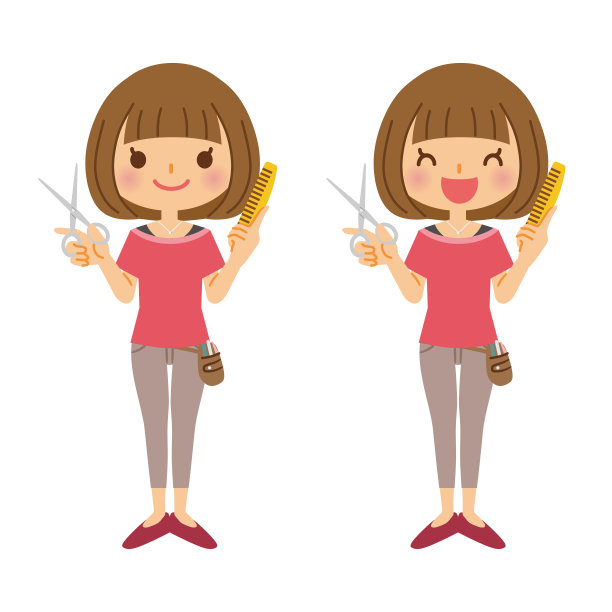 职业/美容师。图片下载