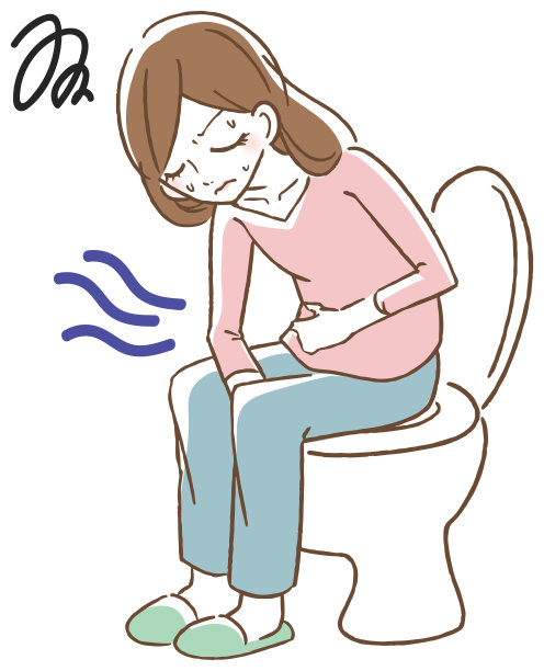 有便秘问题的妇女图片下载