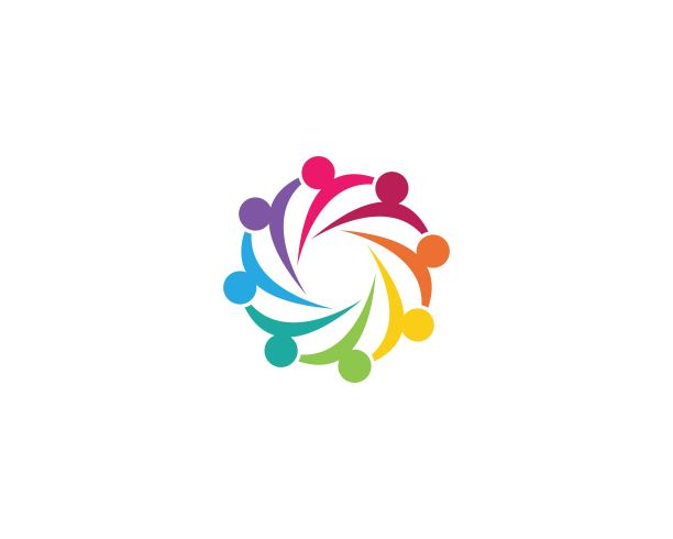 社区矢量图标插图设计图片下载