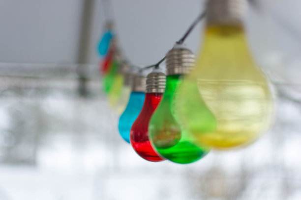 丰富多彩的晚会灯光图片下载