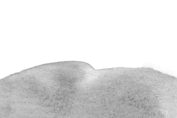 灰色设计元素。抽象手绘在纸上水彩纹理。灰色的艺术插图。用于织网、装饰、表面。图片下载