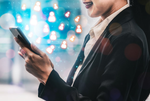 人力资源和人际网络的概念图片下载