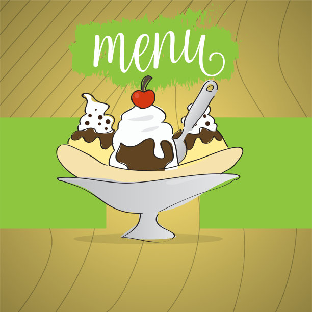 甜点菜单说明图片下载