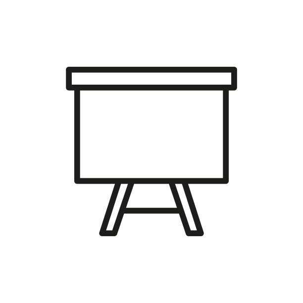 简约板材线条图标图片下载