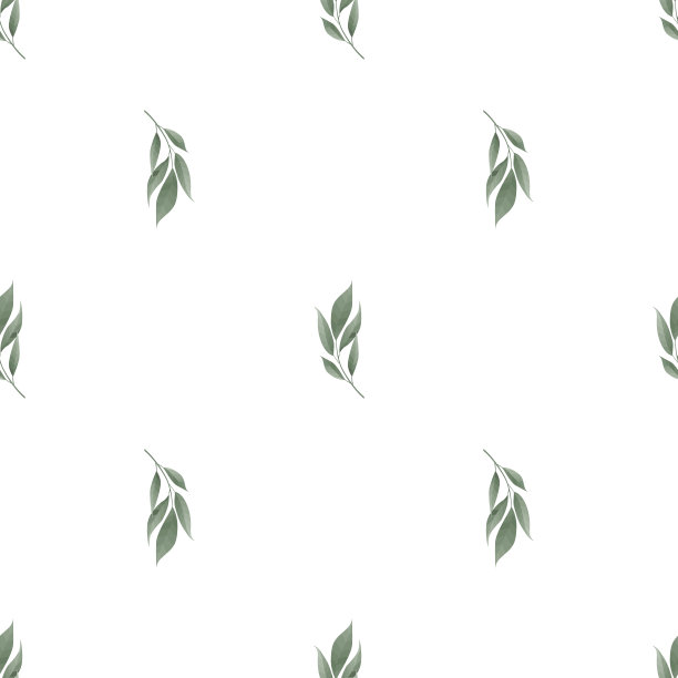 无缝的树叶图案。设计横幅，海报，卡片，封面，邀请，海报小册子或标题。图片下载
