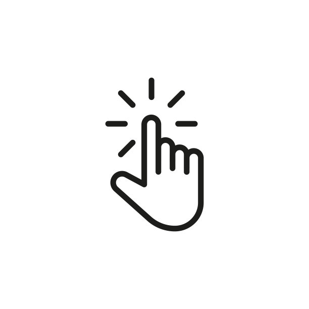 简单的光标行图标。图片下载