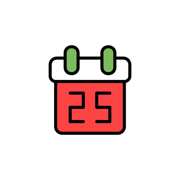 圣诞日历25图标图片下载