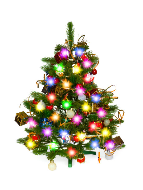 装饰圣诞树图片下载