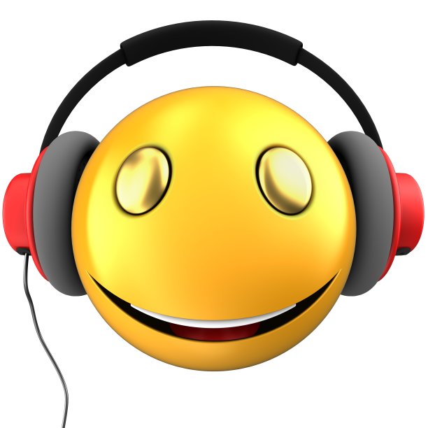 3d黄色表情微笑图片下载