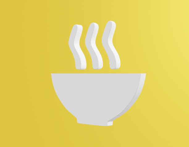 可持续发展目标零饥饿标志。三维渲染图片下载