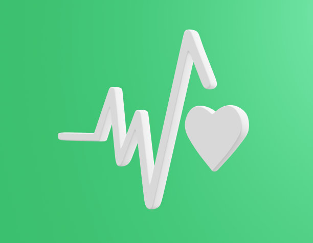 可持续发展目标良好的健康和福祉图标。三维渲染图片下载