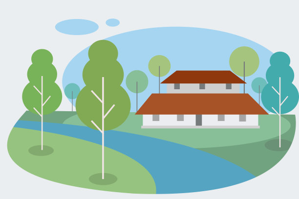 喀拉拉邦风格的传统房子图片下载