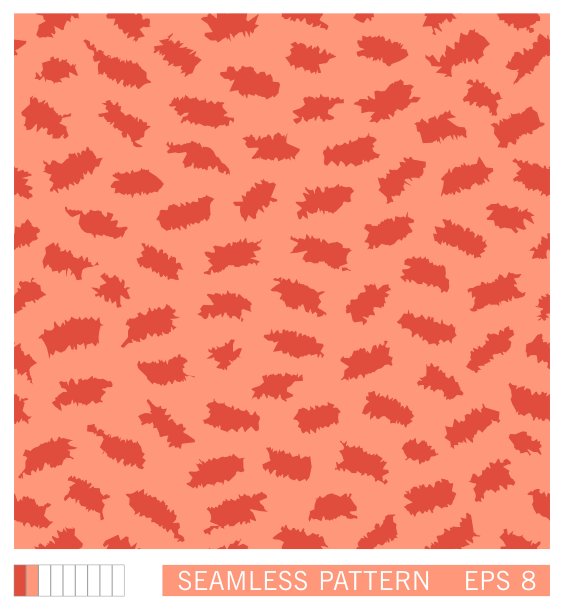 无缝模式。边缘乱七八糟的碎片。矢量纹理。图片下载