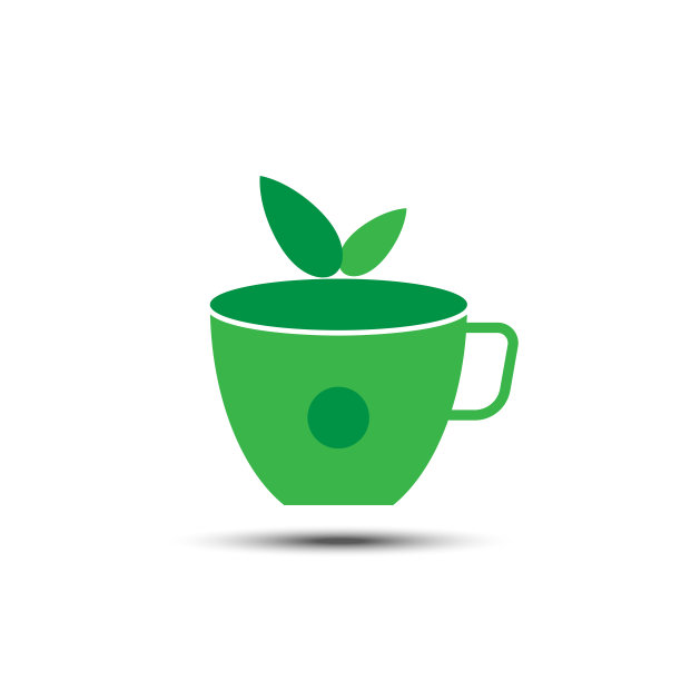 自然饮料固体图标上的白色背景和阴影图片下载