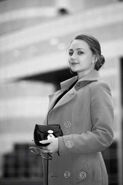 商务会议上的美女图片下载