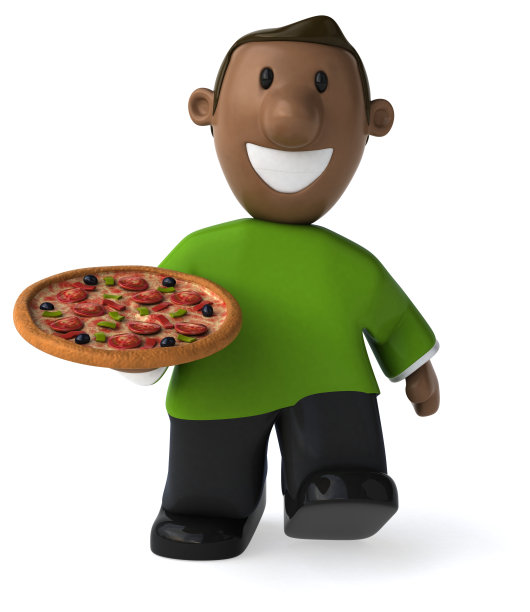 卡通人物- 3D插图图片下载