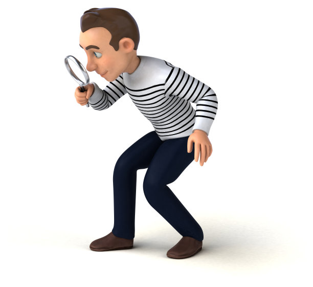 有趣的3D卡通休闲角色图片下载