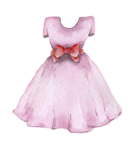 婴儿水彩的衣服图片下载