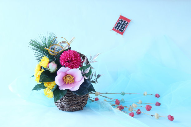 新年插花图片下载